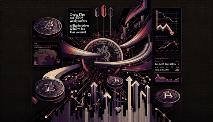 Crypto ETPs see $454M weekly outflows as Bitcoin drives $404M, US posts $569M loss overall