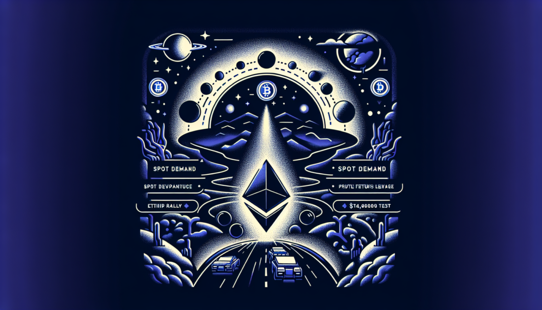 Spot demand and prudent futures leverage fuel ETH rally, setting stage for $4,000 test now