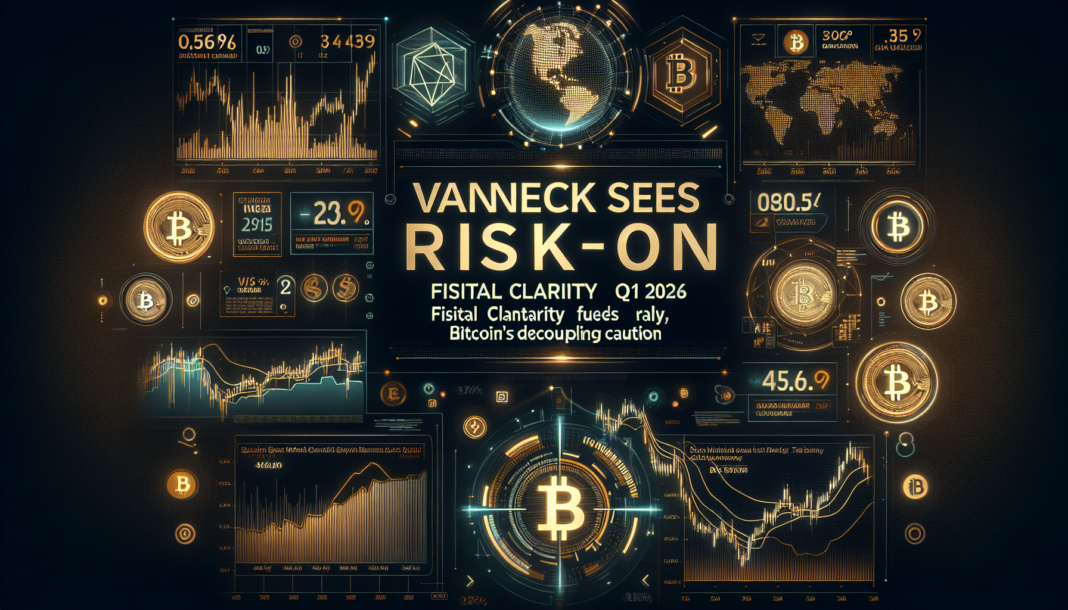 VanEck Sees Risk-On Q1 2026 Fiscal Clarity Fuels Rally; Bitcoin's Decoupling Spurs Caution