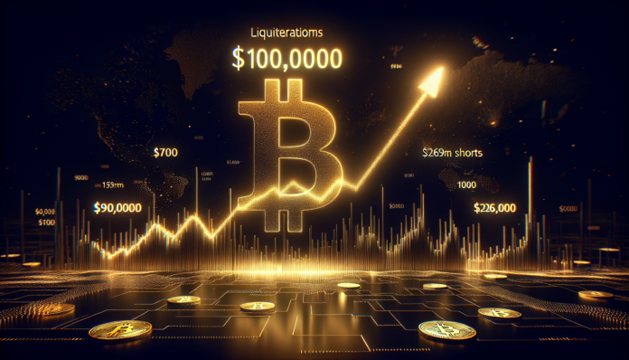 Bitcoin eyes $100,000 as rally above $95,000 driven by spot buying, $269M shorts liquidate