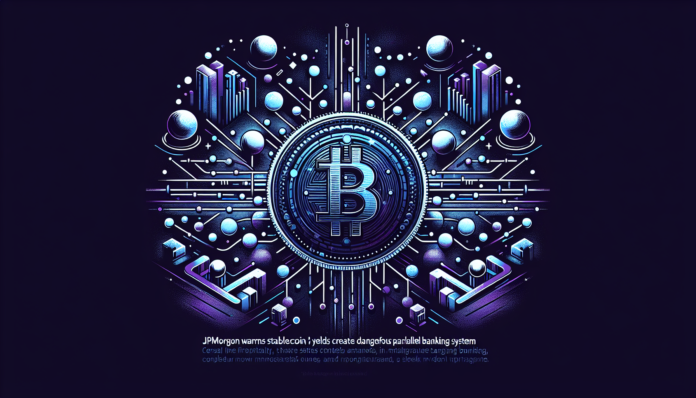 JPMorgan warns stablecoin yields create 'dangerous' parallel banking system, seeks ban now