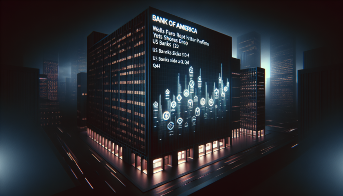 Bank of America, Wells Fargo report higher profits yet shares drop, US banks slide amid Q4