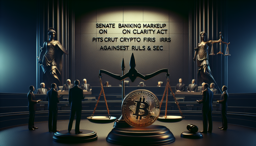 Senate Banking markup on CLARITY Act pits crypto firms against lawmakers over rules & SEC?