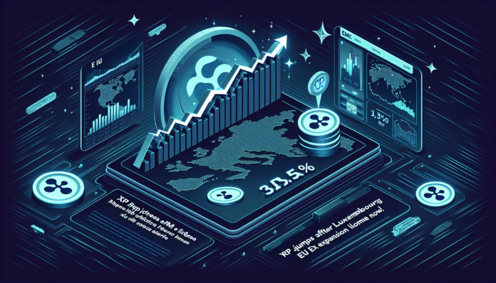 XRP jumps 3.5% after Ripple secures Luxembourg EMI license, EU expansion boosts volume now!