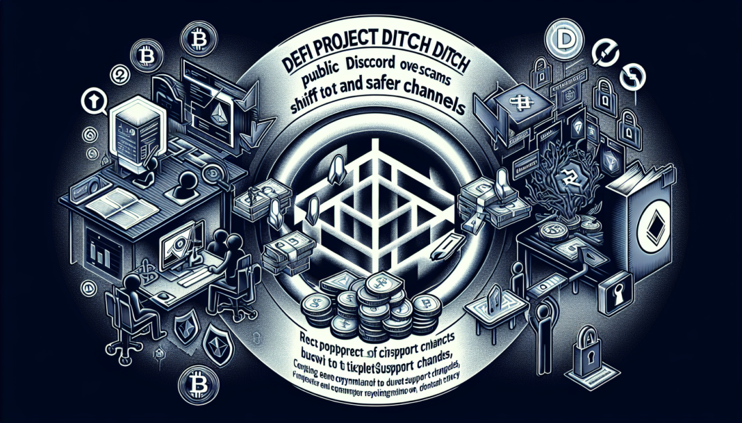 DeFi projects ditch public Discord over scams shift to ticketed support and safer channels
