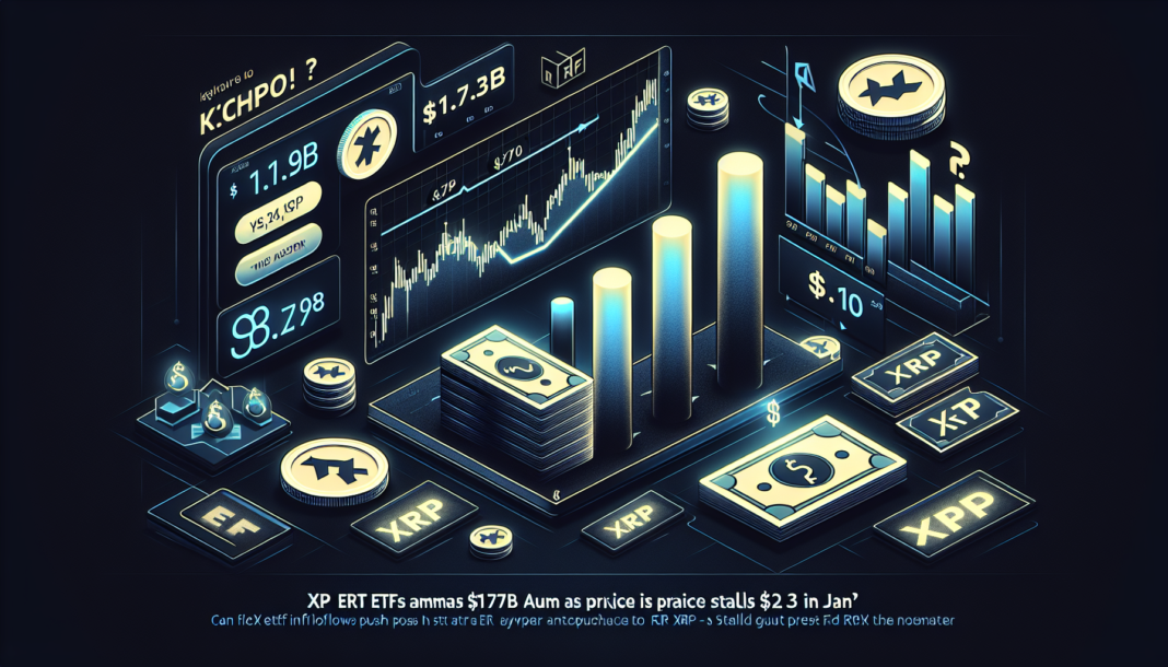 XRP ETFs amass $1.71B AUM as price stalls near $2 - can ETF inflows push XRP to $3 in Jan.