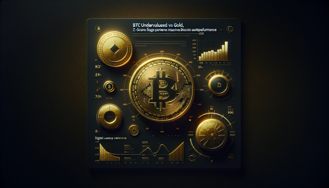 BTC undervalued vs gold; Z-score flags potential massive Bitcoin outperformance by end-2026