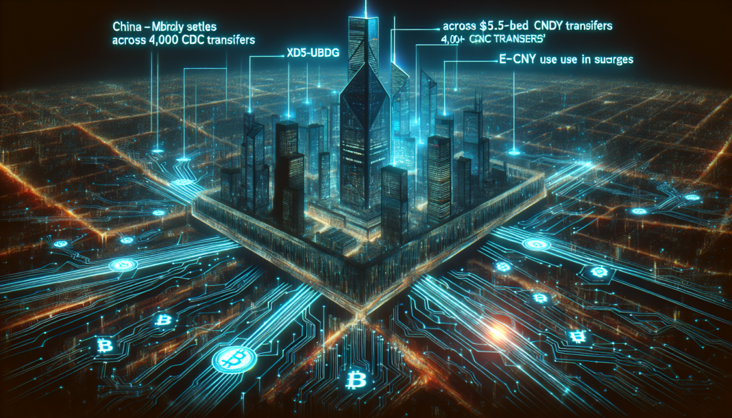 China-led mBridge settles $55.5B across 4,000+ CBDC transfers as e-CNY use surges in 2026.