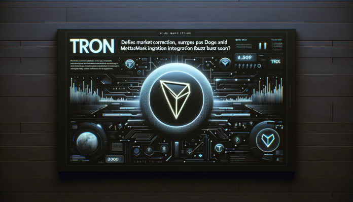 TRON (TRX) Defies Market Correction, Surges Past DOGE Amid MetaMask Integration Buzz Soon?