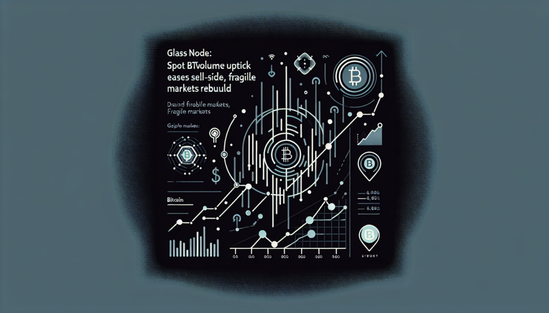 Glassnode: Spot BTC volume uptick eases sell-side pressure; demand fragile markets rebuild