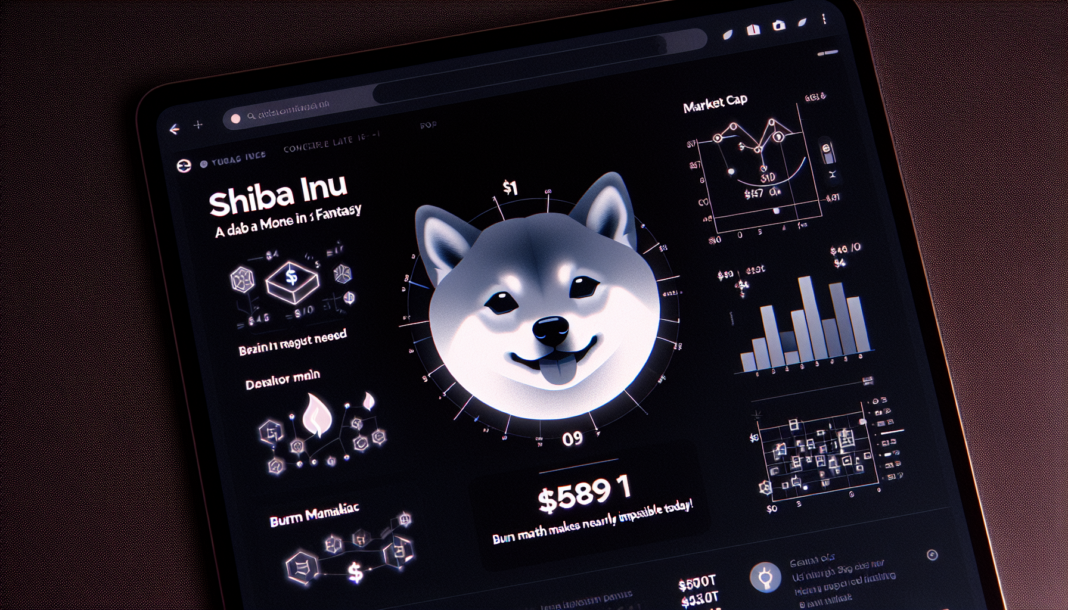 Shiba Inu $1 Fantasy: $589T Market Cap Needed, Burn Math Makes $1 Nearly Impossible Today!
