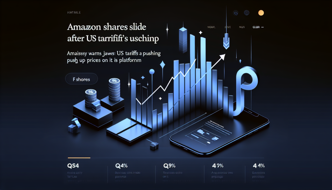 Amazon shares slide after Jassy warns US tariffs are pushing up prices on its platform -Q4