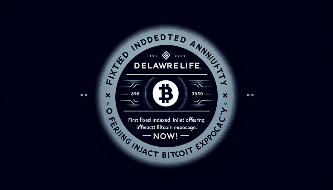 Delaware Life launches first fixed indexed annuity offering indirect Bitcoin exposure now!