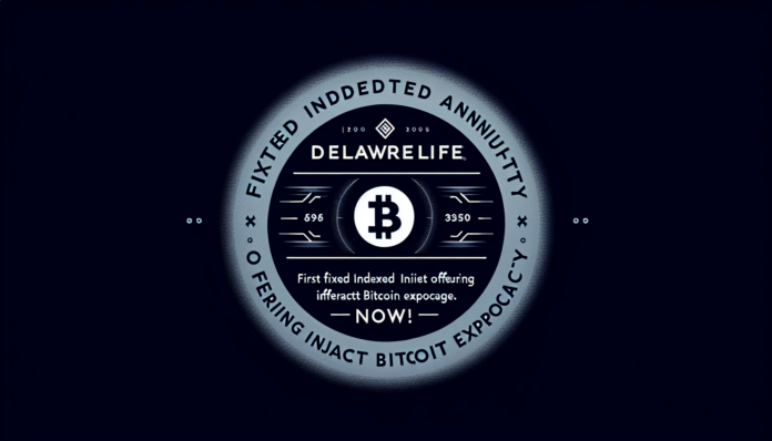 Delaware Life launches first fixed indexed annuity offering indirect Bitcoin exposure now!