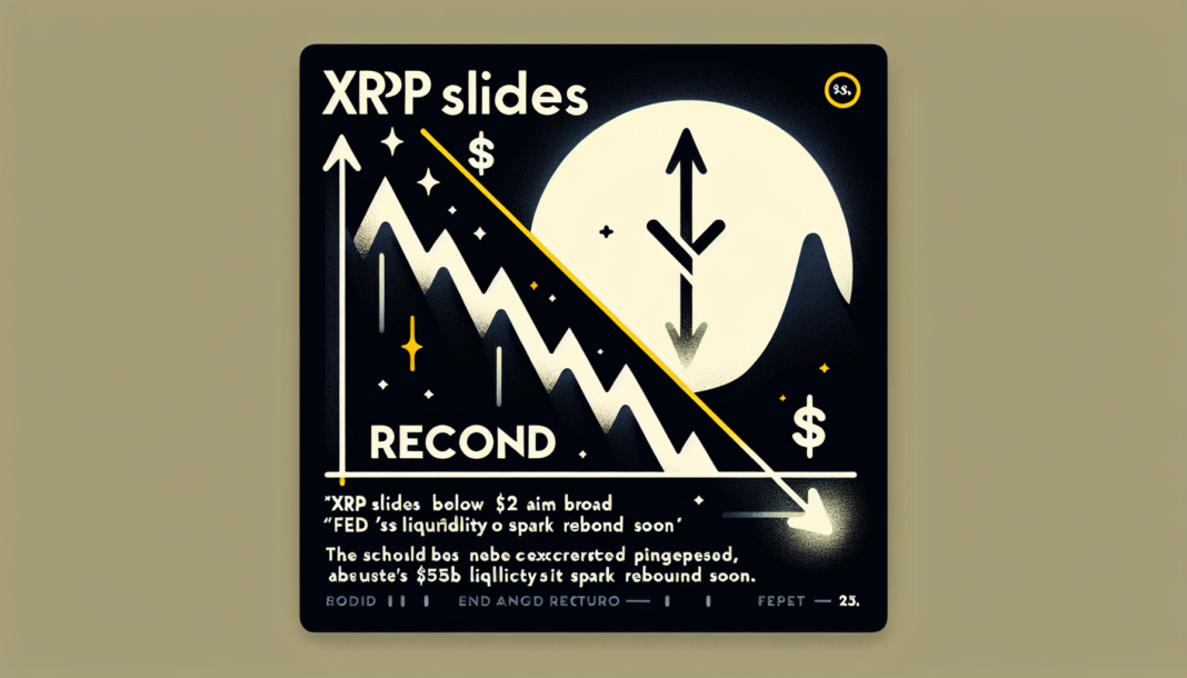 XRP Slides Below $2 Amid Broad Corrections — Fed’s $55B Liquidity Could Spark Rebound Soon