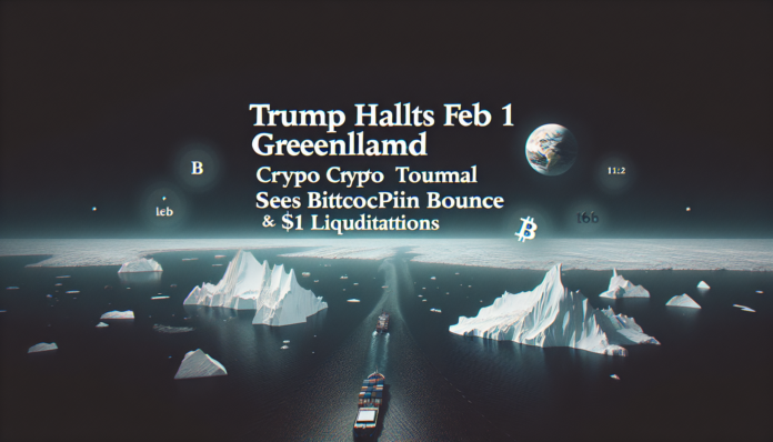 Trump Halts Feb1 Greenland Tariffs Crypto Turmoil Sees Bitcoin Bounce and $1B Liquidations