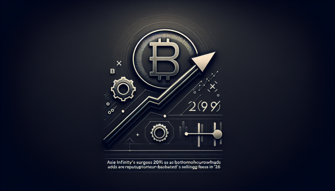 Axie Infinity's AXS surges 209% as bAXS overhaul adds reputation-based selling fees in '26