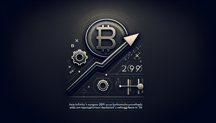 Axie Infinity's AXS surges 209% as bAXS overhaul adds reputation-based selling fees in '26