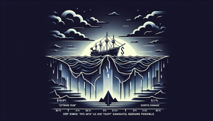 XRP sinks 19% into 'Extreme Fear'; $1.78 key support as shorts dominate, rebound possible.