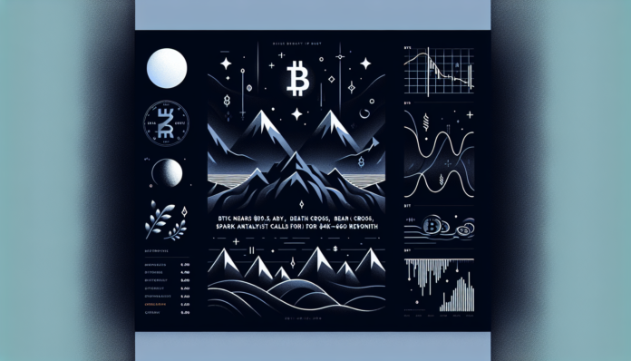 BTC nears $89.5K as 2-day death cross, bear flag spark analyst calls for $40K-$60K revisit