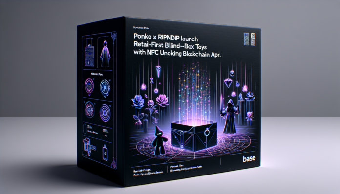 Ponke x RIPNDIP launch retail-first blind-box toys with NFC unlocking blockchain (Base) Apr.