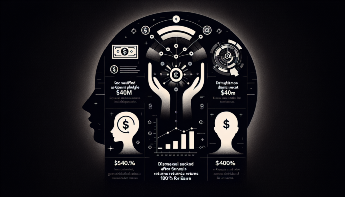 SEC satisfied as Gemini pledges $40M, dismissal sought after Genesis returns 100% for Earn