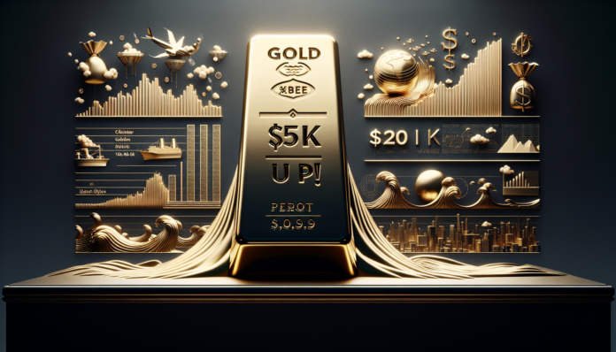 Gold Soars Past $5,000/oz as Safe-Haven Rally Intensifies Amid Debt, Geopolitics - $5K Up!