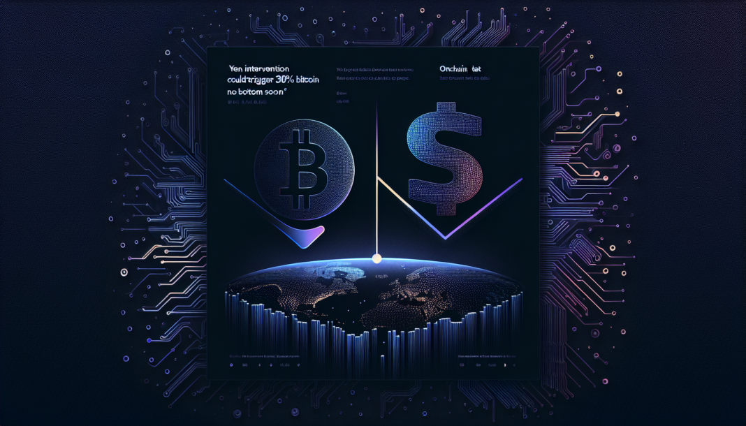 Yen intervention risk could trigger 30% Bitcoin sell-off; onchain data says no bottom soon