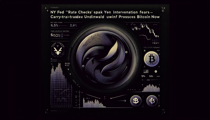 NY Fed 'rate checks' spark yen intervention fears—carry-trade unwind pressures Bitcoin Now