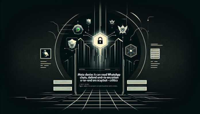 Meta denies it can read WhatsApp chats, defends end-to-end encryption in lawsuit — critics