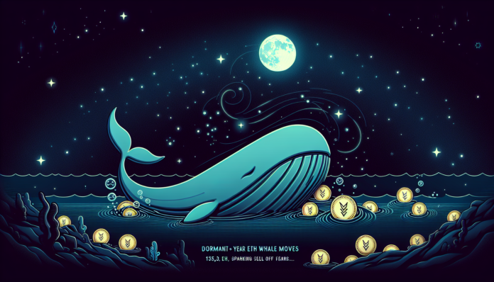 Dormant 9-Year ETH Whale Moves 135,284 ETH ($393.4M) to Gemini, Sparking Sell-Off Fears...