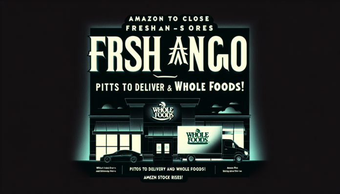 Amazon to close Fresh and Go stores, pivots to delivery and Whole Foods; AMZN stock rises!