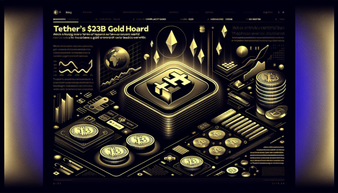 Tether's $23B gold hoard tops non-sovereign world - aims to become a gold central bank now