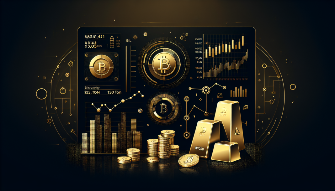 Gold Hits $5,311; Tether Hoards 130 Tons as Coinbase Pushes Gold Futures Trading; BTC down