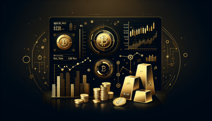 Gold Hits $5,311; Tether Hoards 130 Tons as Coinbase Pushes Gold Futures Trading; BTC down