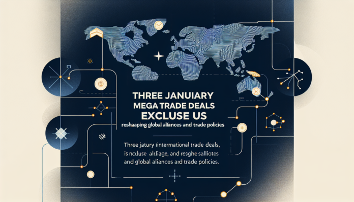 Three January mega trade deals exclude US, reshaping global alliances and trade policies!!