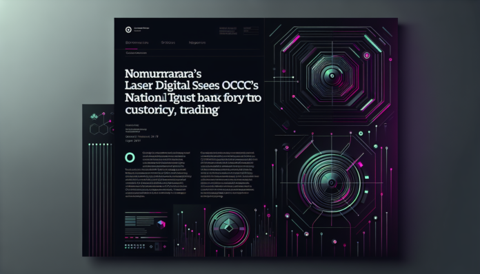 Nomura's Laser Digital seeks OCC's national trust bank charter for crypto custody, trading