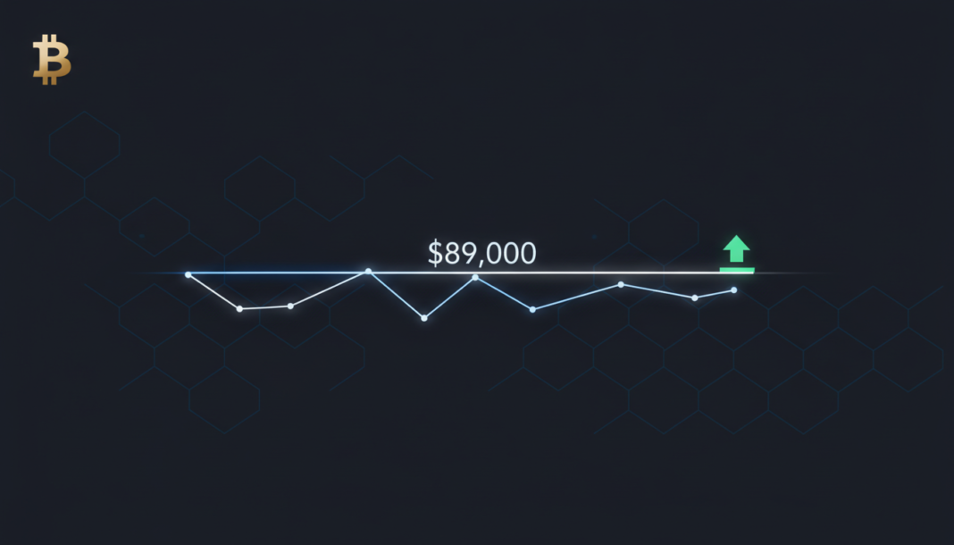 Bitcoin Consolidates Near $89k As Analysts Foresee Seller Exhaustion