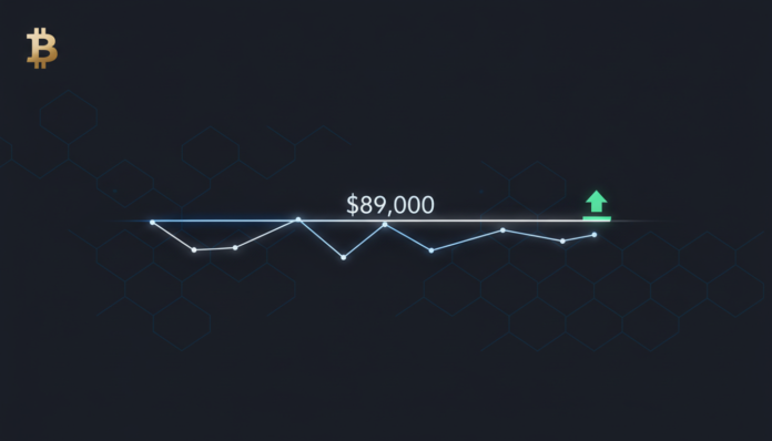Bitcoin Consolidates Near $89k As Analysts Foresee Seller Exhaustion