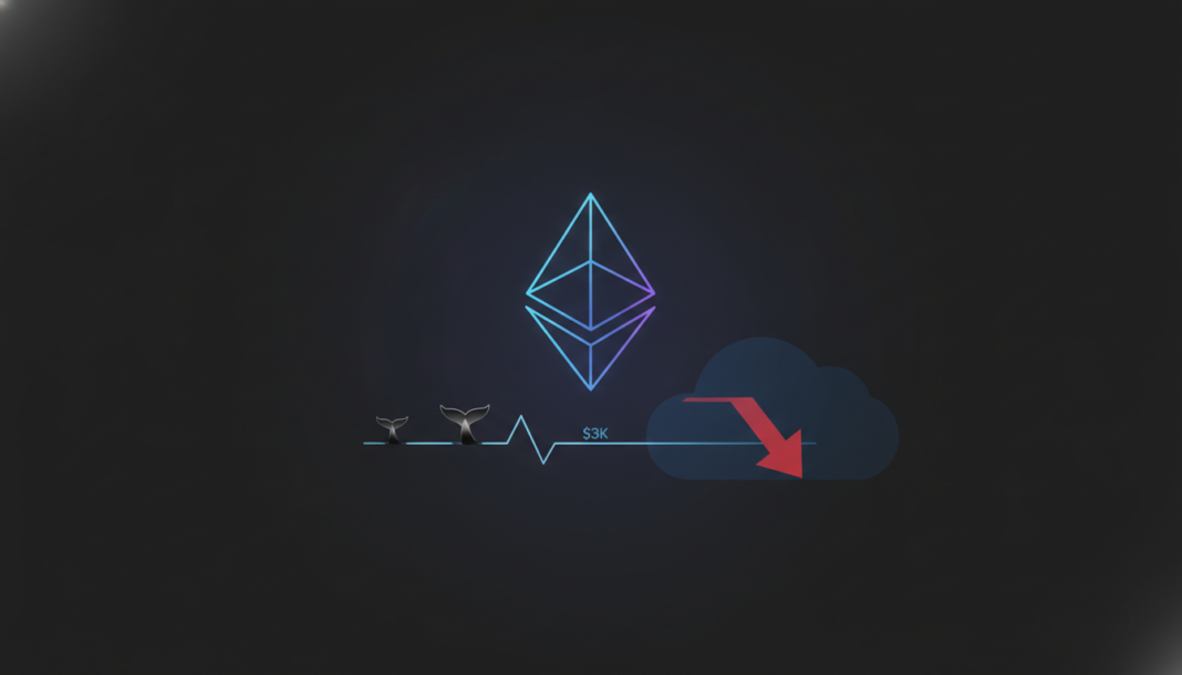 ETH Consolidates Near $3K as Whales Buy Dip Despite Bearish Indicators
