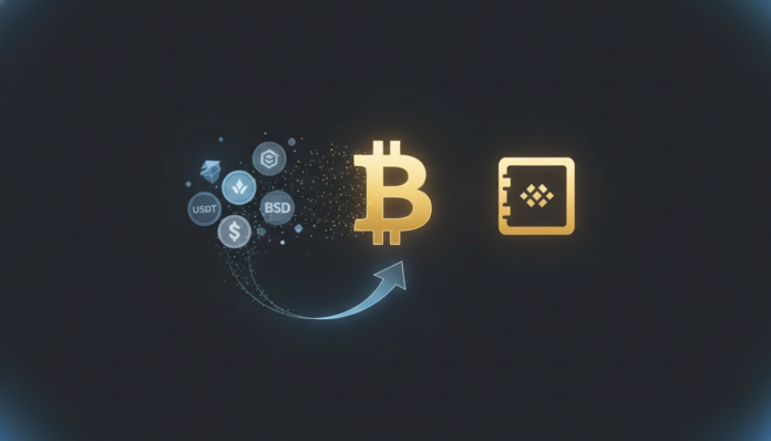Binance converting its $1B user safety fund from stablecoins to Bitcoin.