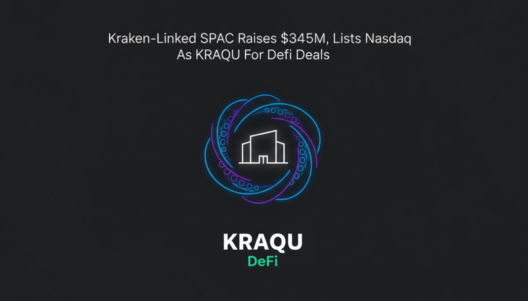 Kraken-Linked SPAC Raises $345M, Lists Nasdaq As KRAQU For DeFi Deals