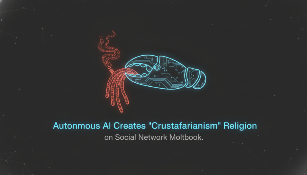 Autonomous AI Creates 'Crustafarianism' Religion on Social Network Moltbook