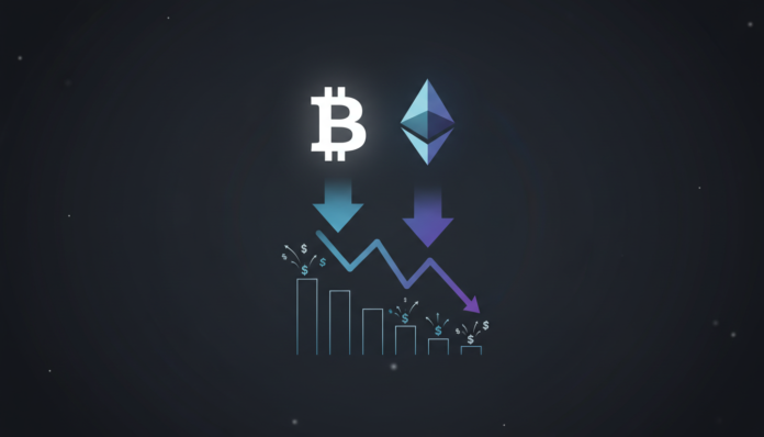 Investors Pull $1.82B from US Spot Bitcoin, Ether ETFs Amid Price Decline