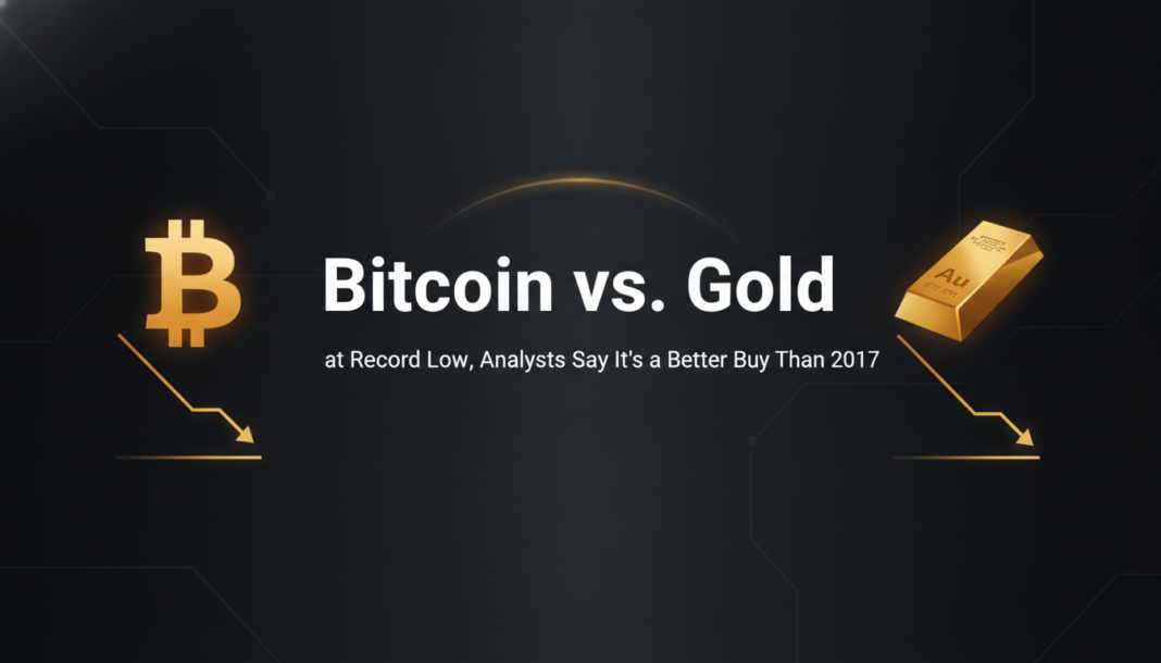 Bitcoin vs. Gold at Record Low, Analysts Say It's a Better Buy Than 2017