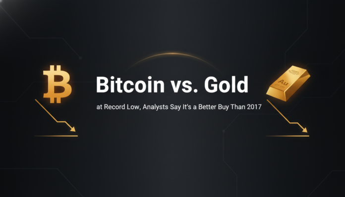 Bitcoin vs. Gold at Record Low, Analysts Say It's a Better Buy Than 2017
