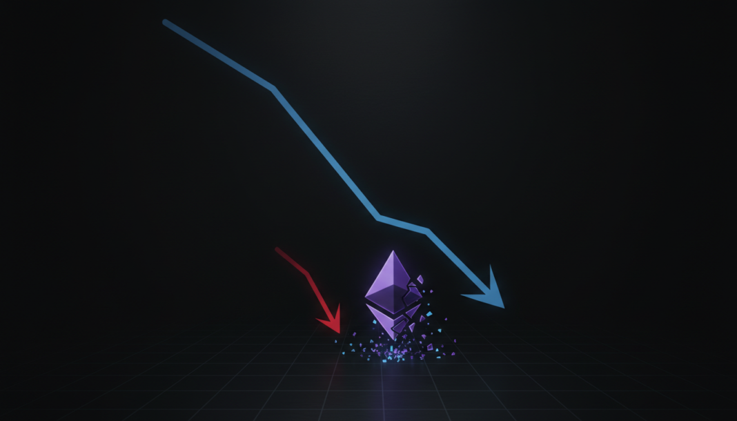 Ethereum Crashes 12% to $2,407 Amidst Strong Selling Pressure