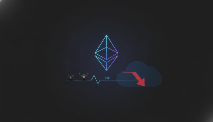 ETH Consolidates Near $3K as Whales Buy Dip Despite Bearish Indicators