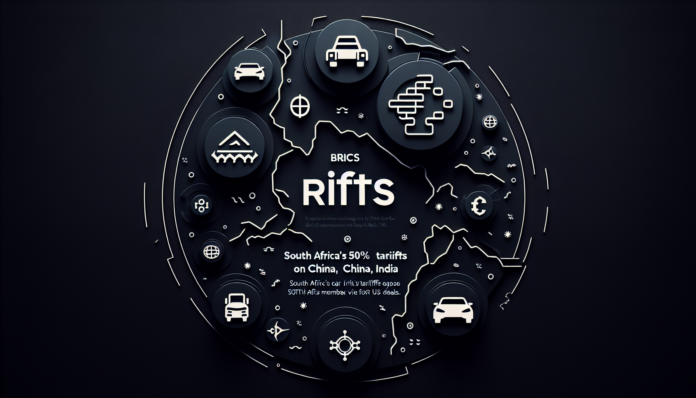 South Africa's 50% car tariffs on China, India expose BRICS rifts members vie for US deals