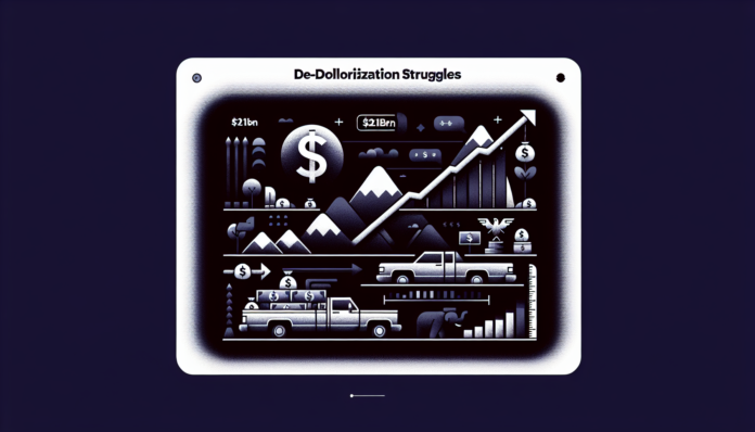 De-dollarization struggles as record $212bn foreign inflows reaffirm U.S. dollar dominance